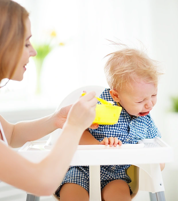 Bébé ne veut pas être sevré